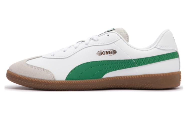 Puma King 21 IT Football Boots 'White Green Gum' 106696-07