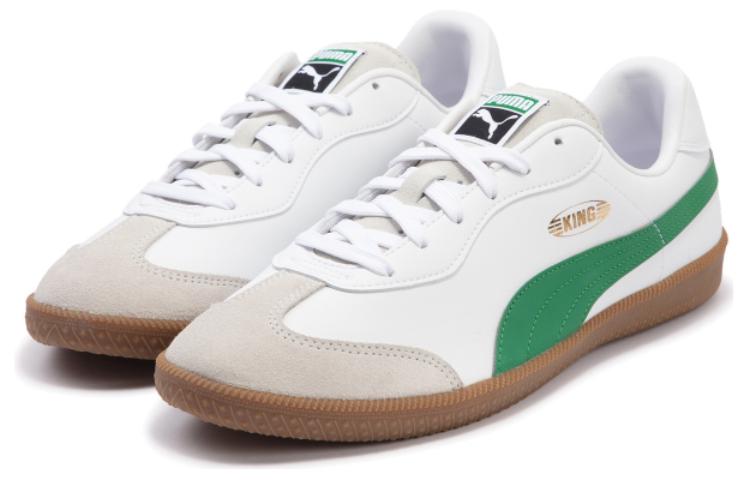 Shop Botas de Fútbol Puma King 21 IT 'Blanco Verde Goma' 106696-07