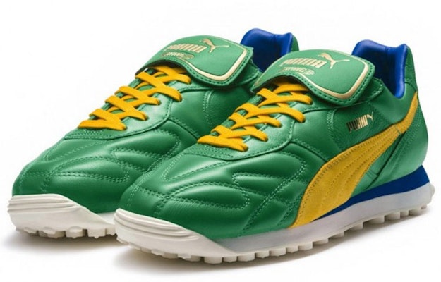彪馬 King Avanti Legends 跑步鞋 綠黃 Lookbook 彪馬 King Avanti Legends 跑步鞋 綠黃
