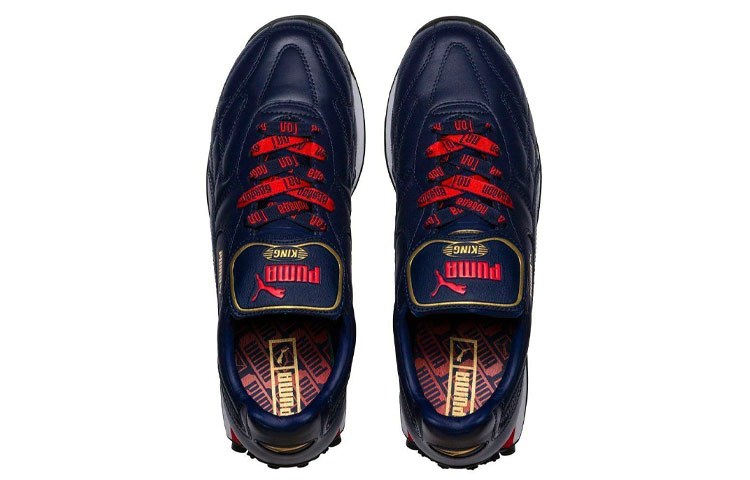 Lookbook Puma King Avanti 'Russia FM Biru Hitam' 366365-01