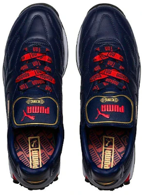 Puma King Avanti 'Russia FM Biru Hitam' 366365-01 Lookbook Puma King Avanti 'Russia FM Biru Hitam' 366365-01
