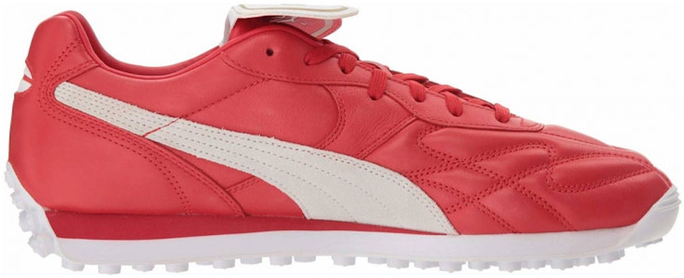 Puma King Avanti Legends 輕便舒適 低筒運動跑鞋 紅白 Order Puma King Avanti Legends 輕便舒適 低筒運動跑鞋 紅白