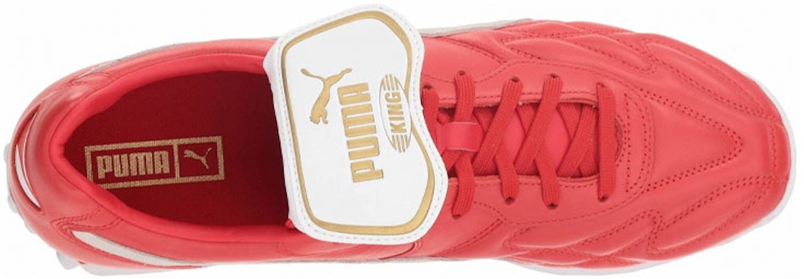 Puma King Avanti Legends 輕便舒適 低筒運動跑鞋 紅白 Lookbook Puma King Avanti Legends 輕便舒適 低筒運動跑鞋 紅白