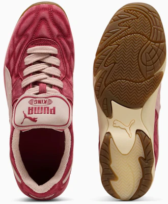 Puma King Indoor Neverone V Merah Crimson-Rose Quartz 402250-01 Details for Puma King Indoor Neverone V Merah Crimson-Rose Quartz 402250-01