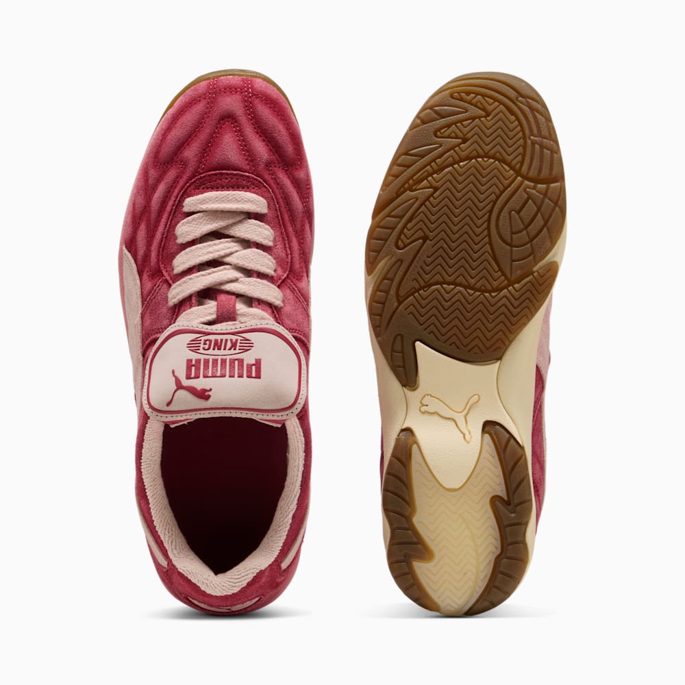 Sizing Puma King Indoor Neverone V Dark Crimson-Rose Quartz 402250-01