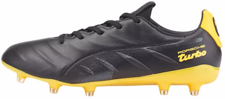 Puma King Platinum 21 FG 'Black Lemon Chrome' 107028-01 Puma King Platinum 21 FG 'Black Lemon Chrome' 107028-01