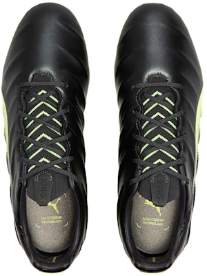 Puma King Platinum 21 FG ''Zwart Groen'' 106478-05 Shop Puma King Platinum 21 FG ''Zwart Groen'' 106478-05