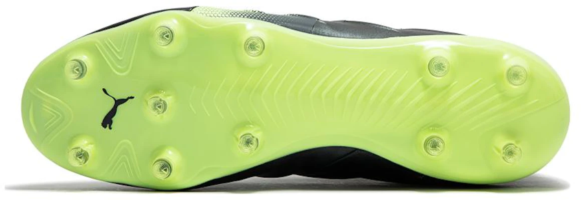 Puma King Platinum 21 FG ''Zwart Groen'' 106478-05 Details for Puma King Platinum 21 FG ''Zwart Groen'' 106478-05