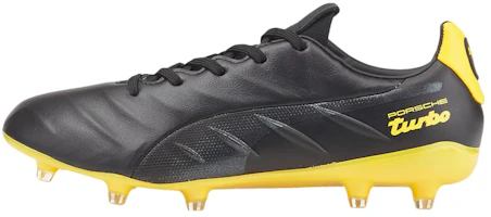 Puma King Platinum 21 FG 'Black Lemon Chrome' 107028-01 Puma King Platinum 21 FG 'Black Lemon Chrome' 107028-01