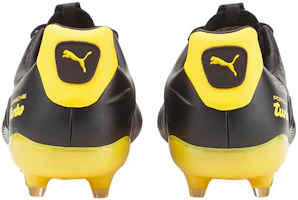 Shop Puma King Platinum 21 FG 硬場地足球鞋 黑色