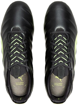 Puma King Platinum 21 FG 'Black Green' 106478-05 Shop Puma King Platinum 21 FG 'Black Green' 106478-05