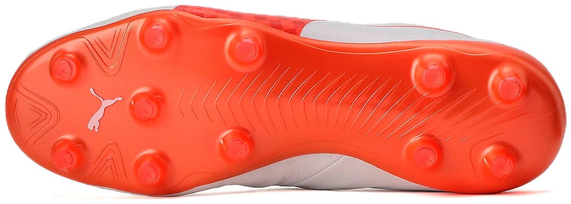 Puma King Platinum 21 Rally FG 'Putih Jingga' 107109-01 Details for Puma King Platinum 21 Rally FG 'Putih Jingga' 107109-01