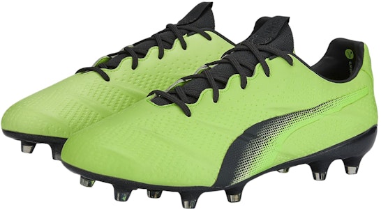 Puma King Platinum 21 Vegan FG AG 'Fizzy Light Hitam'. 106675-03 Lookbook Puma King Platinum 21 Vegan FG AG 'Fizzy Light Hitam'. 106675-03