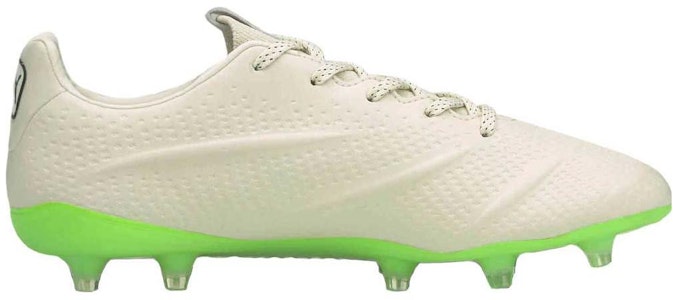 彪馬 King Platinum 21 Vegan FG AG '象牙光綠光' 106675-01 Order 彪馬 King Platinum 21 Vegan FG AG '象牙光綠光' 106675-01