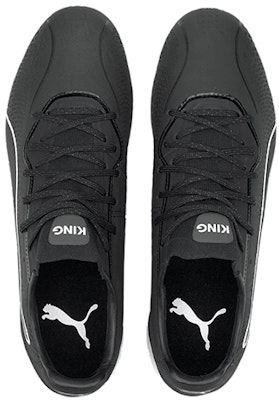 Puma King Platinum Lazertouch FG 'Black' 106006-01 Shop Puma King Platinum Lazertouch FG 'Black' 106006-01