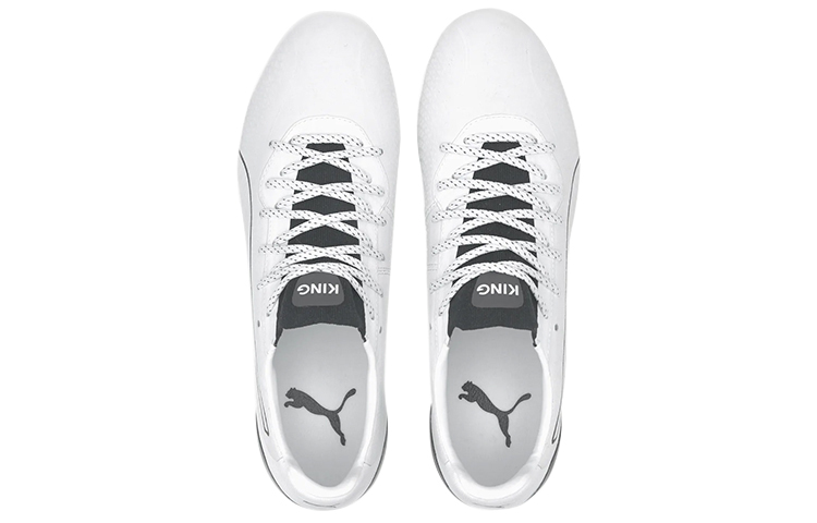 Shop Puma KING Platinum Lazertouch FG 'Blanco' 106006-02
