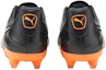 Shop 푸마 킹 프로 21 FG 블랙 오렌지 (Puma King Pro 21 FG Black Orange) 106549-04