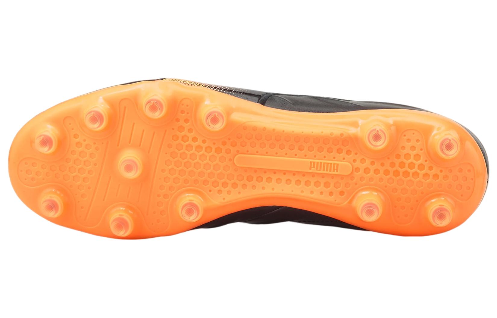 Details for 푸마 킹 프로 21 FG 블랙 오렌지 (Puma King Pro 21 FG Black Orange) 106549-04