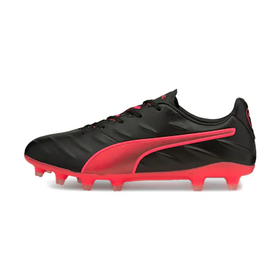 Puma King Pro 21 FG 'Black Sunblaze'