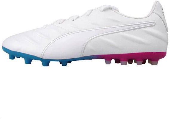 Puma King Pro 21 MG 'Blanco Azul Rosa' 106598-07 Shop Puma King Pro 21 MG 'Blanco Azul Rosa' 106598-07