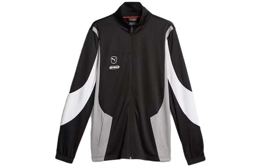 Puma KING Pro Black Colorblock Football Track Jacket 658352-01