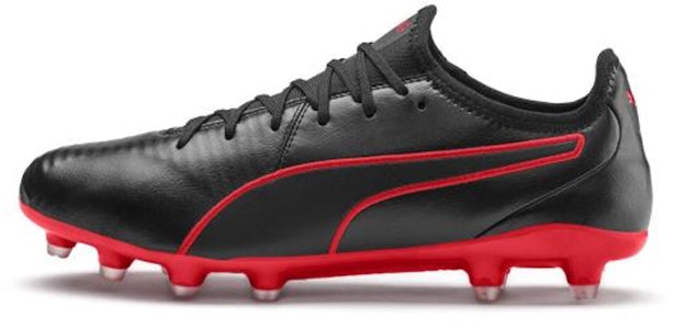 彪马King Pro FG 黑色高风险红色足球鞋 105608-03 Buy 彪马King Pro FG 黑色高风险红色足球鞋 105608-03