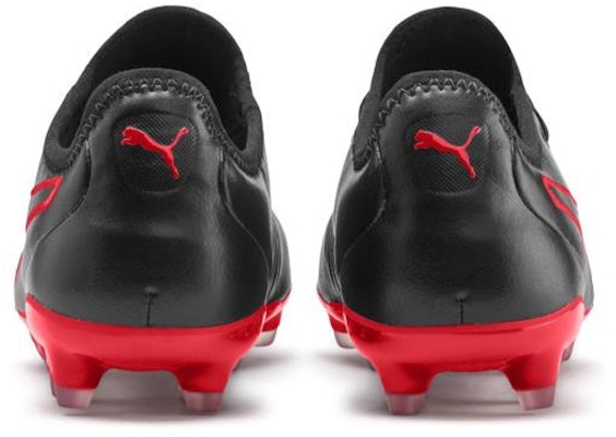Puma King Pro FG Puma Black High Risk Red 105608-03 Shop Puma King Pro FG Puma Black High Risk Red 105608-03