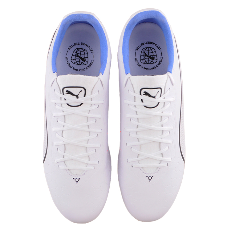 Lookbook Puma King Pro Mg ''Blanc/Bleu'' 107254-01
