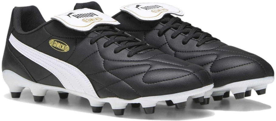 Puma King Top FG AG '黑白' 足球鞋 107348-01 Shop Puma King Top FG AG '黑白' 足球鞋 107348-01