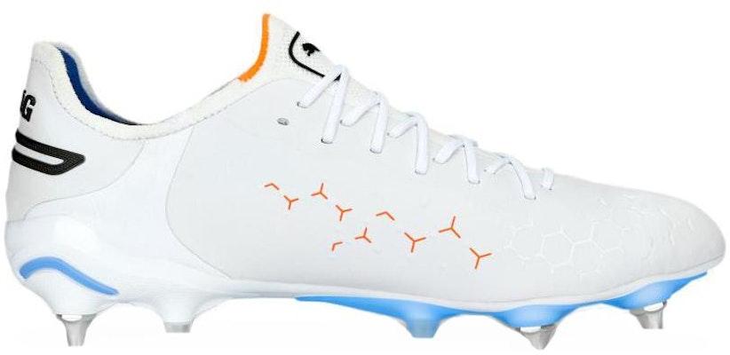 Puma King Ultimate Elements SG 'White/Blue' 107098-01 Order Puma King Ultimate Elements SG 'White/Blue' 107098-01