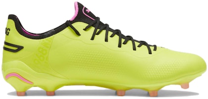 PUMA King Ultimate FG/AG 潮流防滑足球鞋 男款 黃黑 Order PUMA King Ultimate FG/AG 潮流防滑足球鞋 男款 黃黑