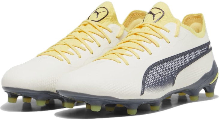 PUMA King Ultimate FG/AG 人造草地 防滑耐磨 足球鞋 男款 米黃黑色 Lookbook PUMA King Ultimate FG/AG 人造草地 防滑耐磨 足球鞋 男款 米黃黑色