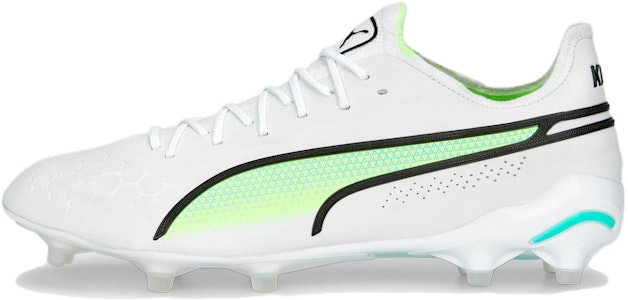 푸마 킹 얼티밋 FG AG '화이트 일렉트릭 페퍼민트' 107097-03 Buy 푸마 킹 얼티밋 FG AG '화이트 일렉트릭 페퍼민트' 107097-03