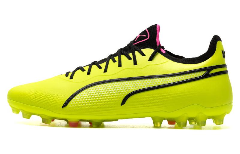 Puma King Ultimate MG Football Shoes 'Solar Yellow' 107252-03