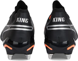 Shop PUMA King Ultimate MxSG 人造草坪 防滑耐磨 足球鞋 男款 黑/白