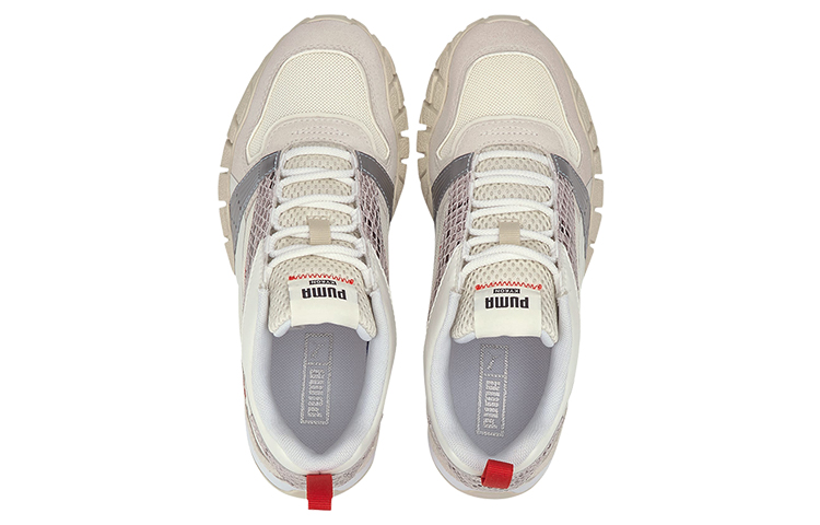 Lookbook Puma Kyron Snake 女款 卡其銀紅 低筒運動鞋