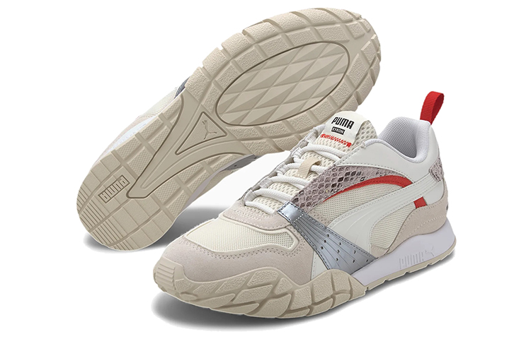 Purchase Puma Kyron Snake 女款 卡其銀紅 低筒運動鞋