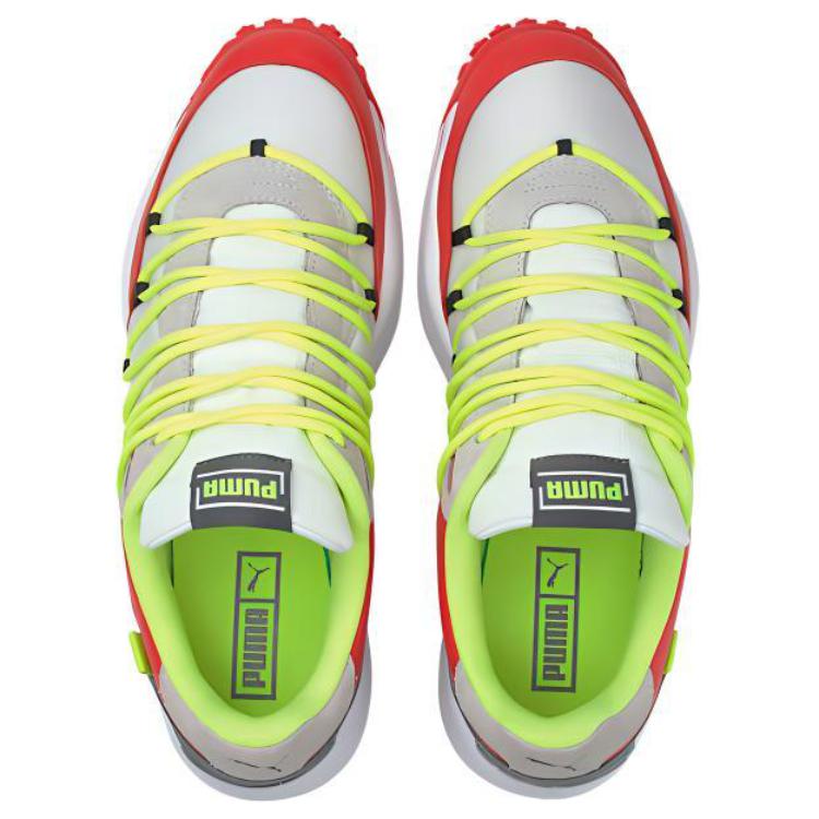 Puma Lace Rider Retro 'White Poppy Red' 圖 5