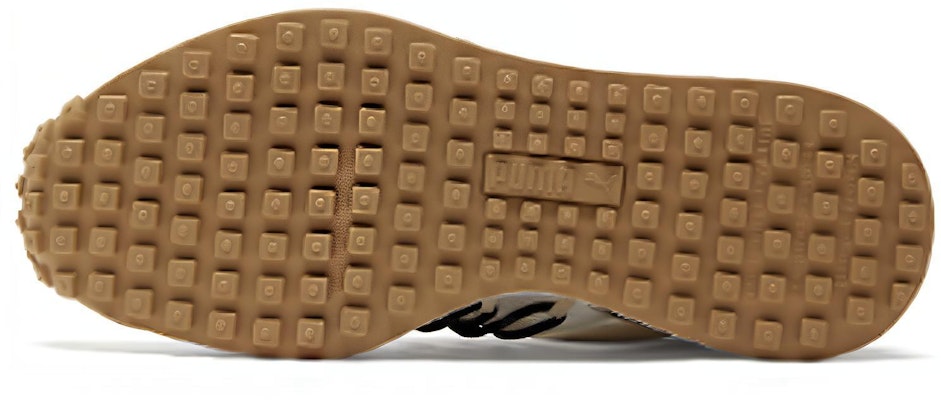 PUMA Lace Rider T 休閒 防滑透氣 低筒 跑步鞋 男女同款 白黑拼色 Shop PUMA Lace Rider T 休閒 防滑透氣 低筒 跑步鞋 男女同款 白黑拼色