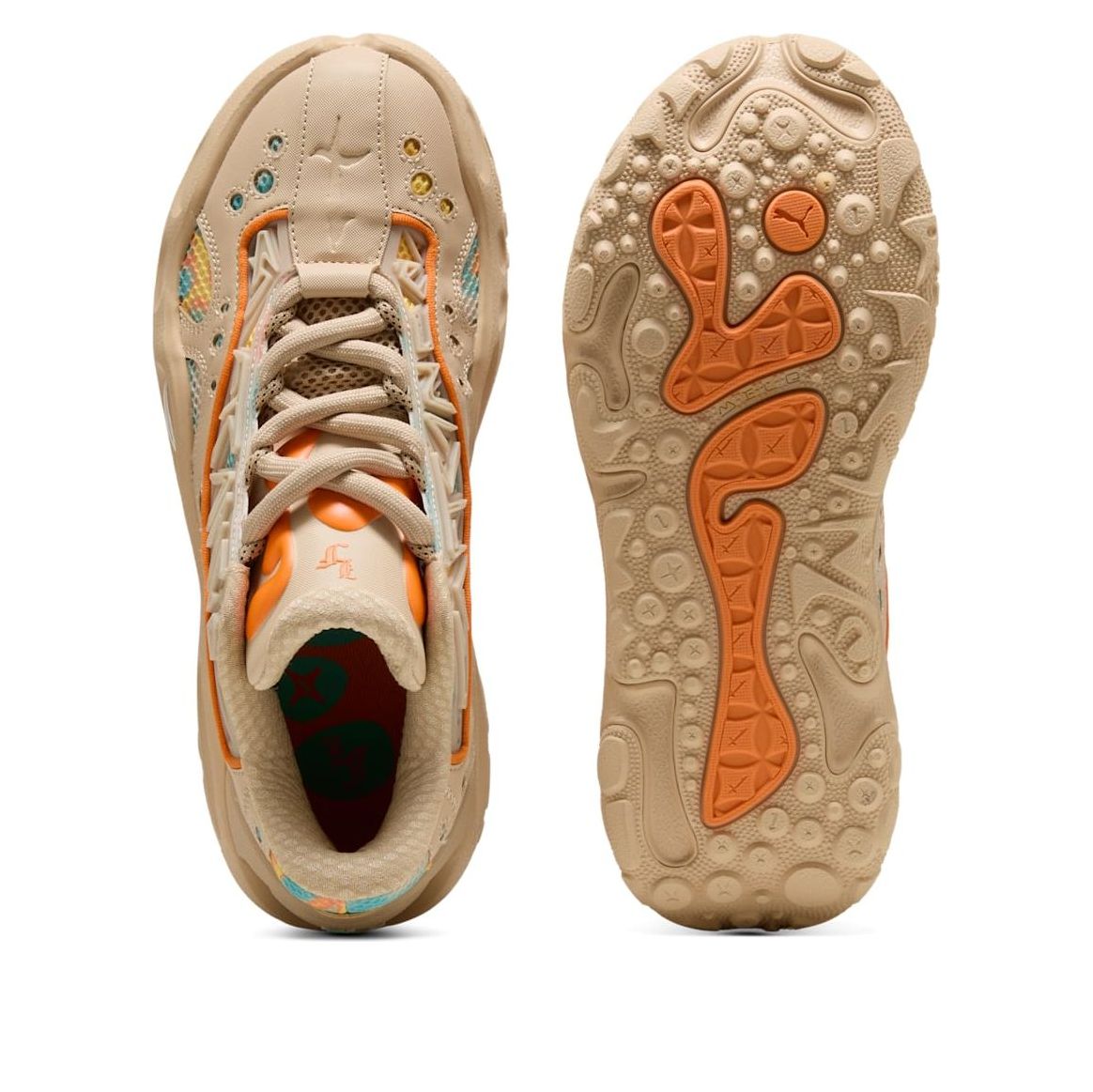 Shop Puma LaFrancé RNNR 'Light Sand Orange Glo' 312165-01