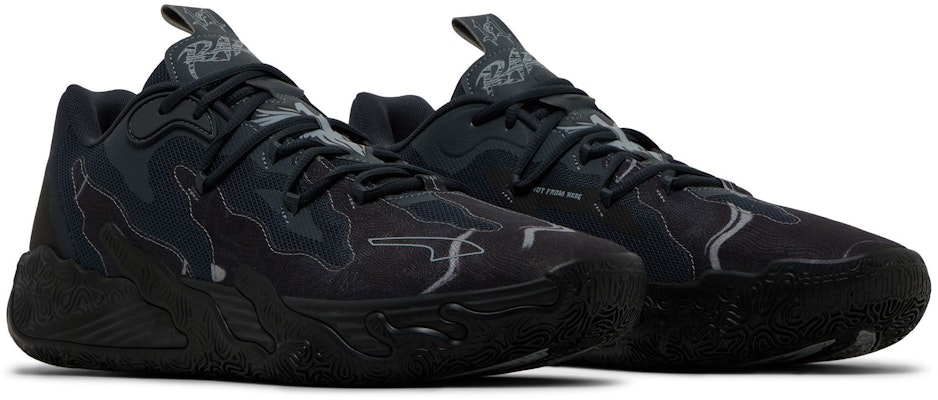 "Puma LaMelo Ball MB.03 Lo Negro Gris Fuerte" 310519-03 Cheap "Puma LaMelo Ball MB.03 Lo Negro Gris Fuerte" 310519-03
