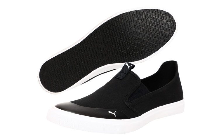 Lookbook Puma Lazy Knit Slip-On IDP ''Léger Antidérapant Décontracté Noir Basse'' 369705-01
