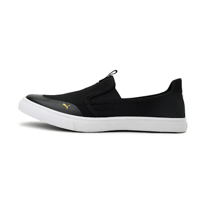Puma Lazy Knit Slip On 'Black Yellow'