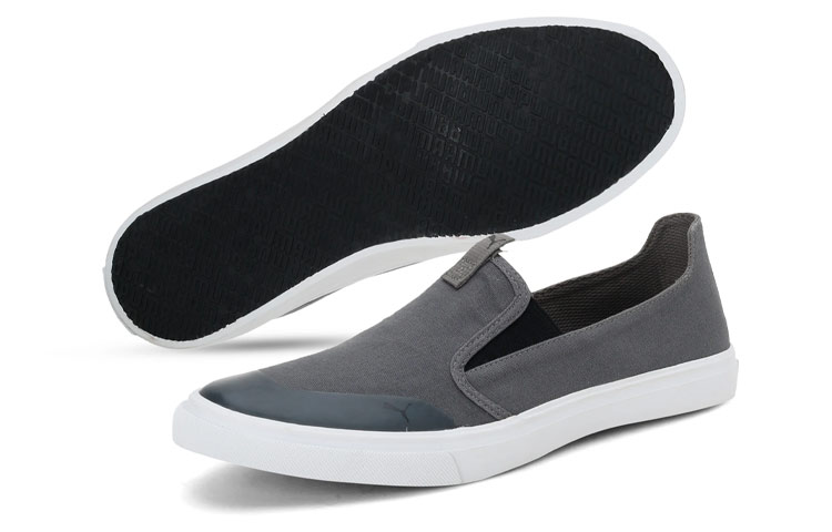 Shop Puma Lazy Knit Slip On 'Deep Grey' 369705-06