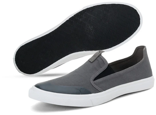Puma Lazy Knit Slip On 'Deep Grey' 369705-06 Shop Puma Lazy Knit Slip On 'Deep Grey' 369705-06