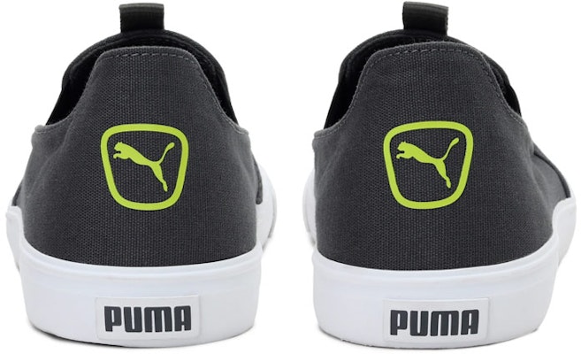Puma Lazy Knit Slip-On 'Grey White' 369705-10 Shop Puma Lazy Knit Slip-On 'Grey White' 369705-10