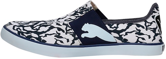 Puma Lazy Slip On Gu Idp Black/White 190389-02 Puma Lazy Slip On Gu Idp Black/White 190389-02