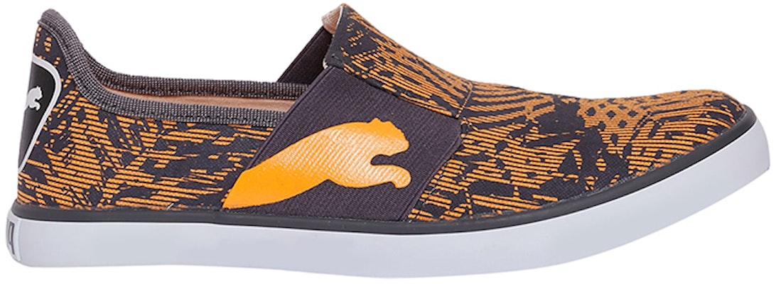 Puma Lazy Slip On Graphic Dp /Orange 'Black' 189396-04 Order Puma Lazy Slip On Graphic Dp /Orange 'Black' 189396-04