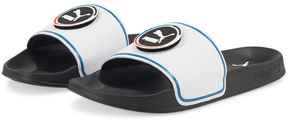 Puma Leadcat 2.0 Go For Sandals 'Black White Blue' 384255-01 Lookbook Puma Leadcat 2.0 Go For Sandals 'Black White Blue' 384255-01