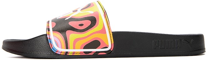 Puma Leadcat 2.0 Graffiti Slide 'Black' 387238-01 Puma Leadcat 2.0 Graffiti Slide 'Black' 387238-01